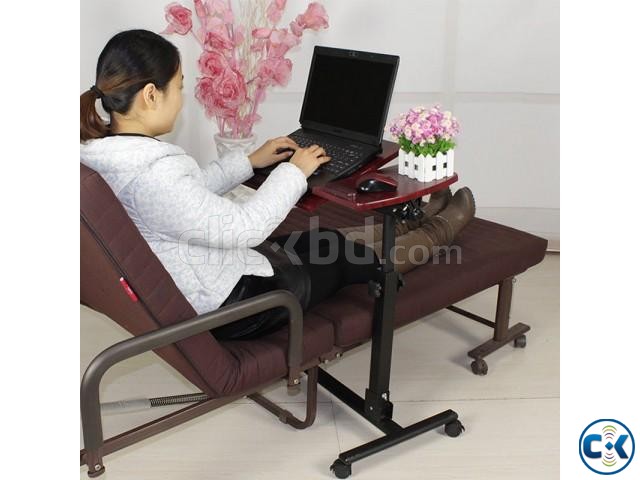 Adjustable Laptop Lazy Table Stand Lap Sofa Bed Tray large image 0