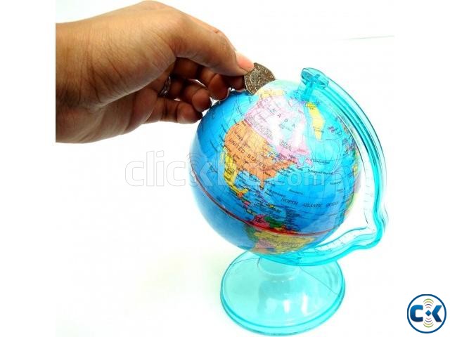 Children Money Saving Globe World-পয়সা সঞ্চয় বক্স গ্লোব large image 0