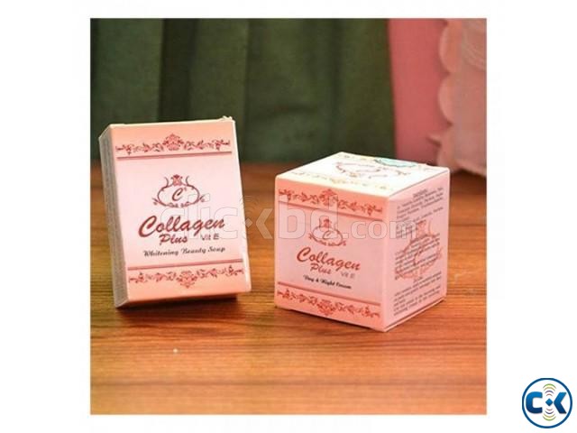 Fairness Cream Collagen Day And Night With Soap Full Set  large image 0