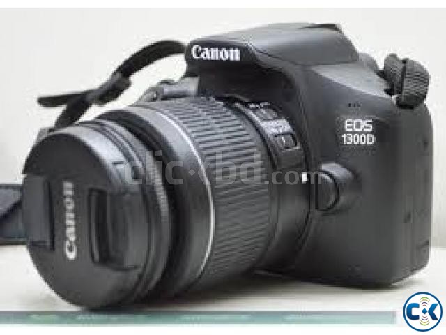 Canon EOS 1300D 18MP DIGIC 4 Budget DSLR Camera large image 0