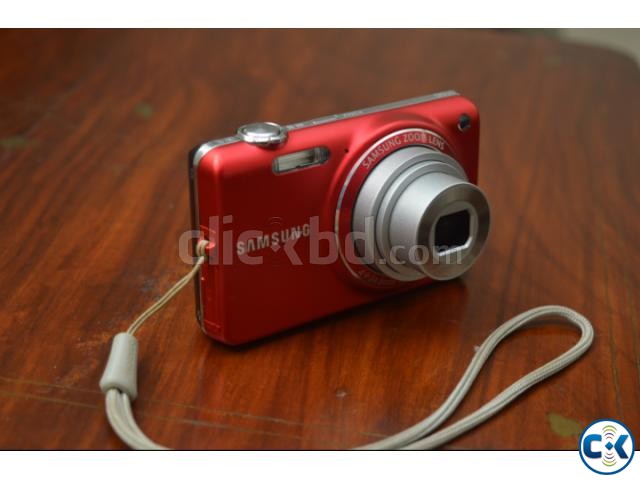 Samsung st65 14.2MP Matte red Digital Camera large image 0