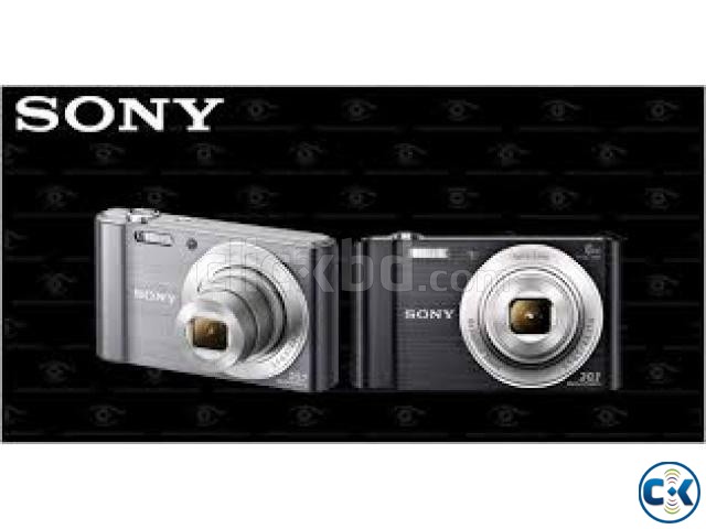 Sony Point and Shoot Compact 20.1MP 5x Digital Camera W800 large image 0