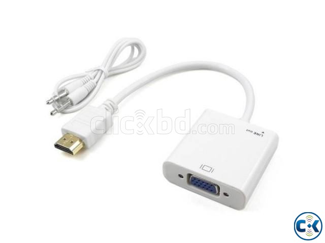 VGA To HDMI Cable With Audio large image 0