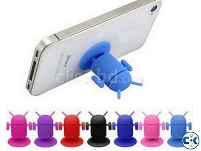 Android Robot Mobile Holder Stand for iPhone 4 4S Touch Ipad large image 0