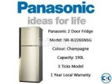 Panasonic Refrigerator 190 Liter NR-BJ226SNSG