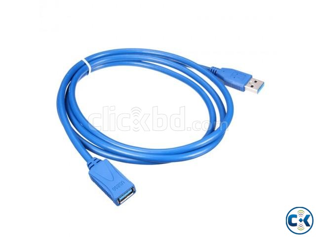 1.5m USB 3.0 Male To Female Extension Cable large image 0