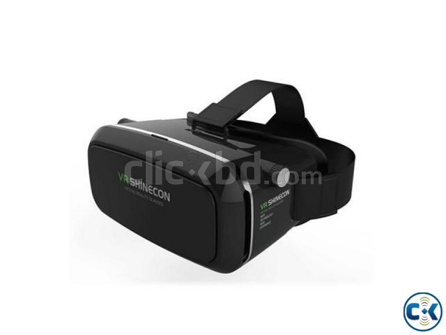 VR SHINECON 3D Virtual Reality Video Glasses - Black large image 0