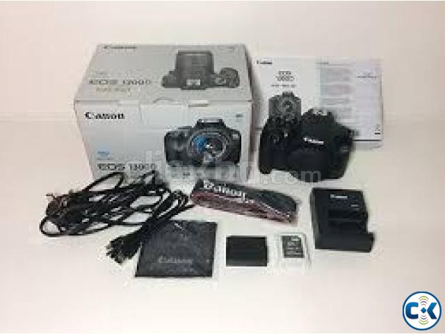 Canon EOS 1300D 18MP Digital SLR Camera Black  large image 0