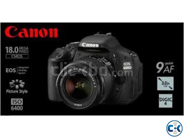 Canon EOS 600D Digital SLR Camera With Lens 18-55 large image 0
