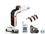 Carg7 USB Charger Bluetooth Receiver And Fm Transmitter