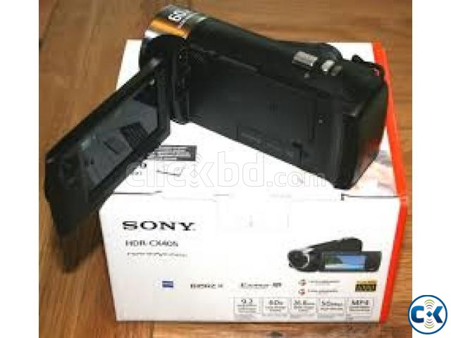 Sony HDR-CX405 HD 60x Zoom Handycam Camcorder large image 0