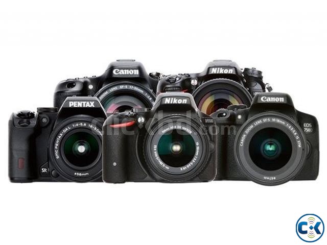 Canon EOS 1200D 18-55 mm Lens Telephoto Zoom DSLR Camera large image 0