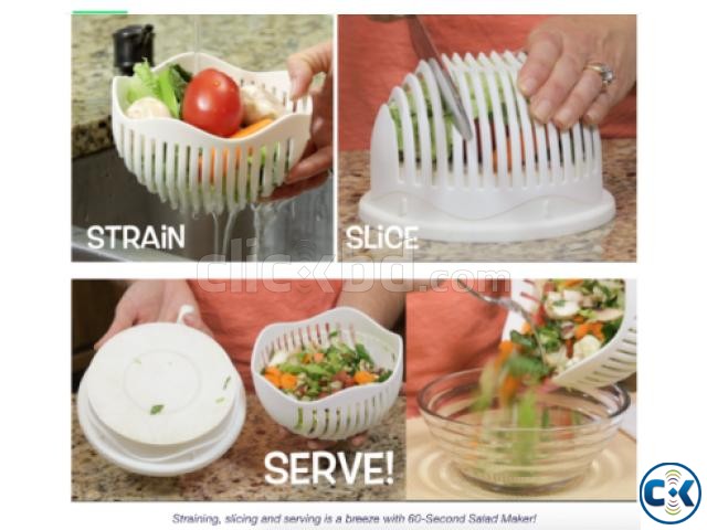 Quick Salad Cutter Bowl Easy large image 0