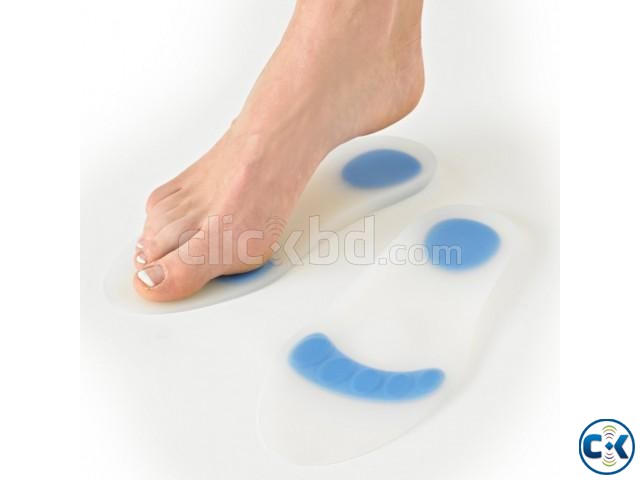 Silicone Full Length Insole for pain relif large image 0