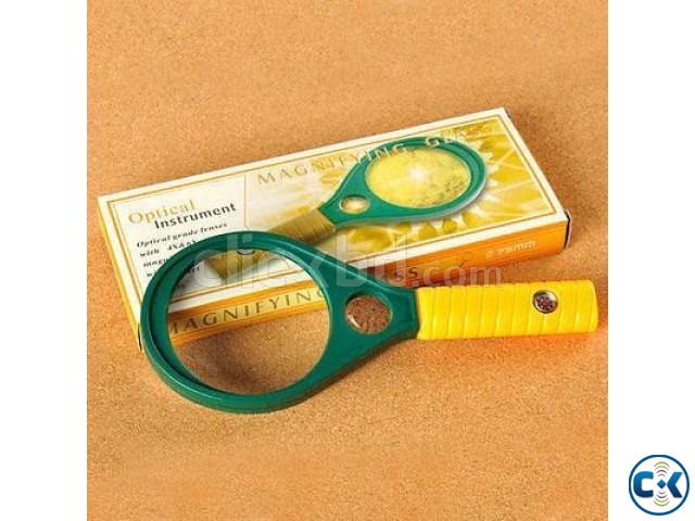 90MM MAGNIFYING GLASS 3X 6X large image 0