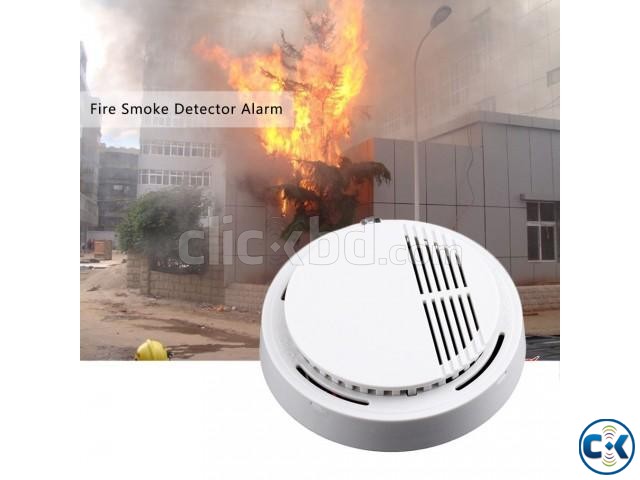 Smoke Detector Home Security Fire Alarm Sensor System large image 0