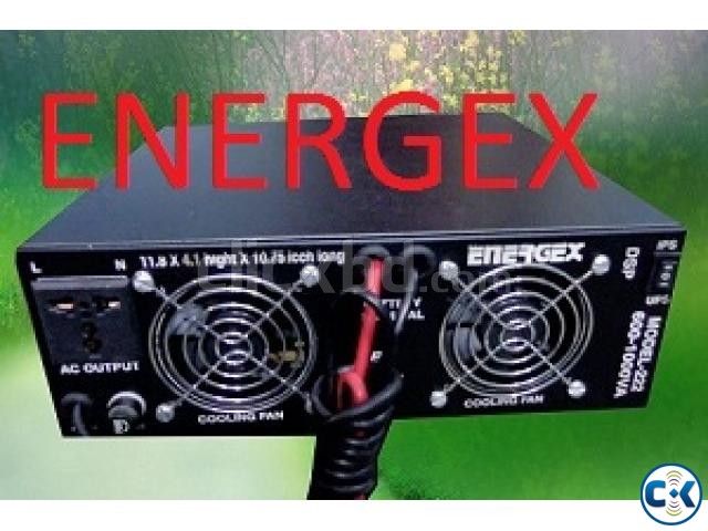 ENERGEX DSP PURE SINEWAVE UPS IPS 850VA WITH BAT. 5Yrs War. large image 0