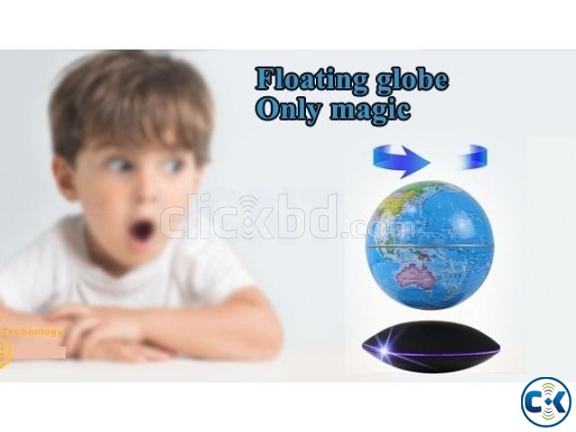 Strong rare magnetic floating globe Creative Birthday Gift large image 0