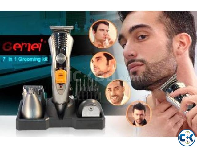 7in1 Rechargeable Razor Men Shaver Machine Hair Trimmer large image 0