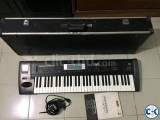 Korg TR 61 Keyboard with Hard case and volume pedal