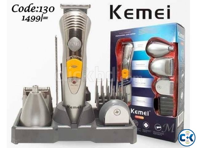 Kemei 7 in 1 7 in 1 Kemei Rechargeable Trimmer. Code 130 large image 0
