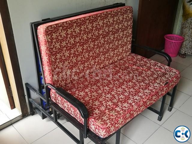 Urgent sell sofa with bed large image 0