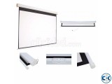 Electric Motorized Projector Screen 96 x 96 Inch