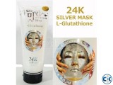 24K Silver Mask L Glutathione Cream White Facial Treatment
