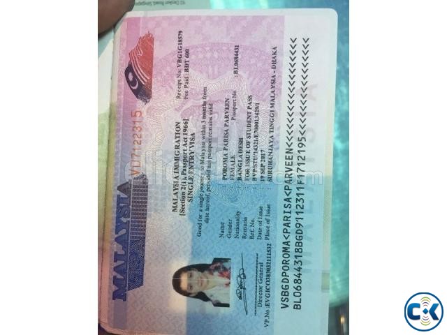 Malaysia Tourist Visa in Very fast large image 0