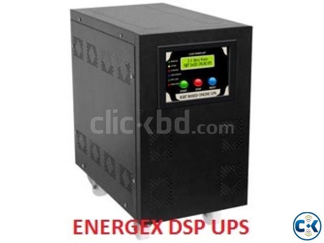 ENERGEX DSP SINEWAVE UPS IPS 2KVA WITH BATTERY 5yrs War. large image 0