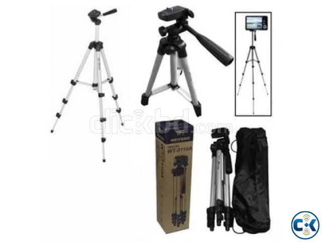 Tripod Camera and Mobile Stand -Silver large image 0