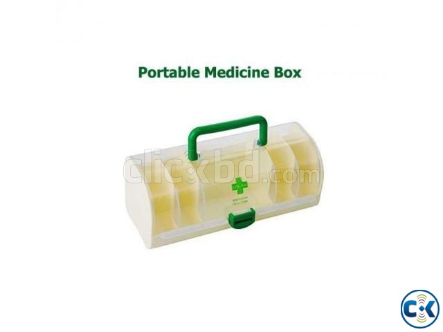 Portable 5 Layer Medicine Carry Box large image 0