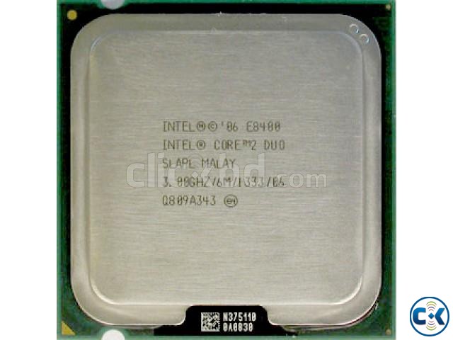 Intel Core 2 Duo E8400 Processor 6MB Cache large image 0
