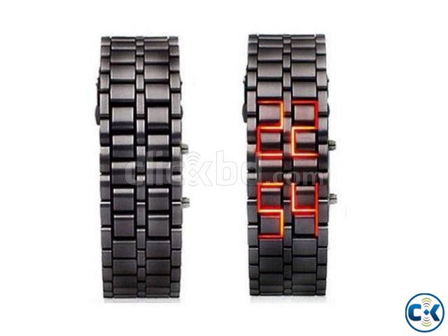 Samurai LED Wrist Watch large image 0