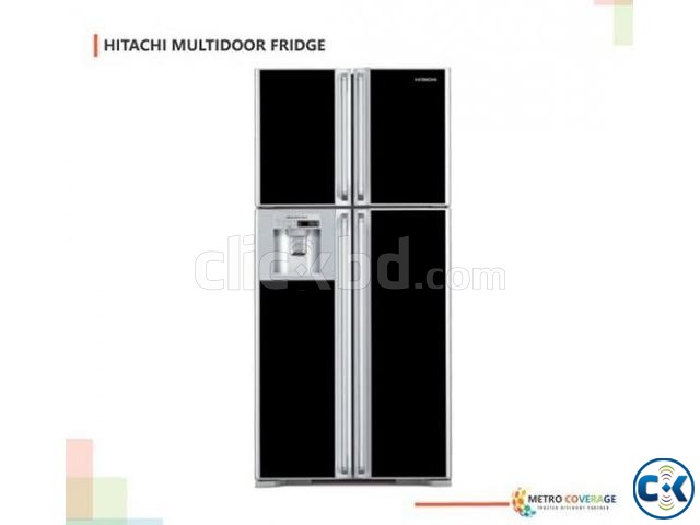 HITACHI R-W720FPMSX Multi-Door Smart Fridge large image 0