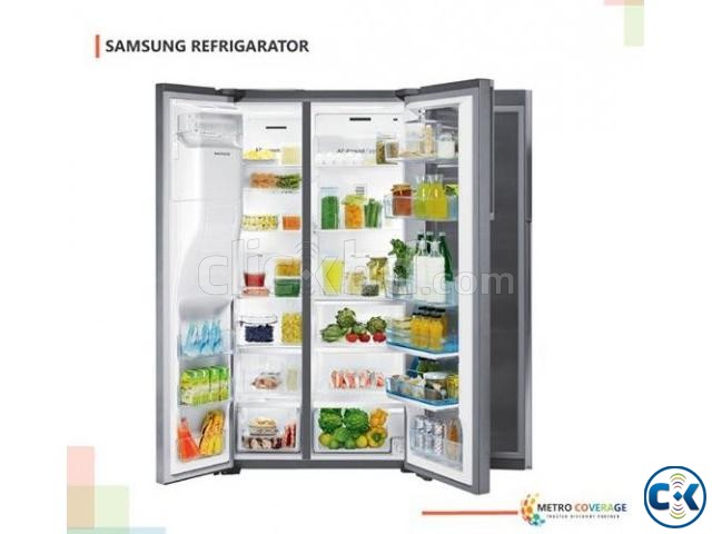 Samsung RSH7SUSL Side By Side 537 Liter Refrigerator large image 0