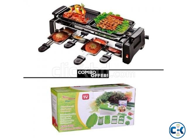 Barbecue Grill Nicer Dicer Plus Combo large image 0