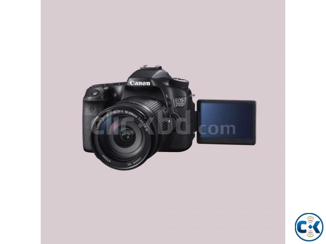 Canon DSLR EOS 70D With 18 -200 mm Lens large image 0