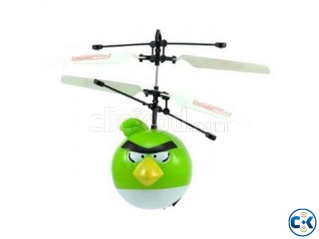 Flying Angry Bird Toy-Green large image 0