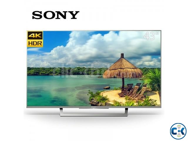 Sony Bravia X7500D 65 Flat 4K UHD Wi-Fi Smart Android TV large image 0