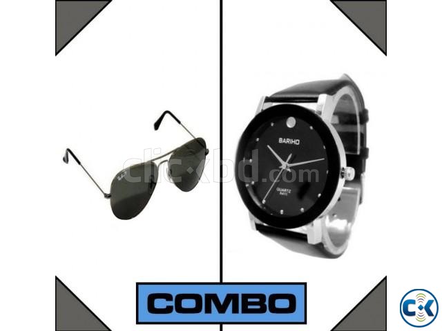 Bariho Watch men s Sunglasses Combo large image 0