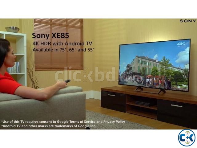SONY BRAVIA MADE IN JAPAN 75XE85 4K HDR ANDROID TV large image 0