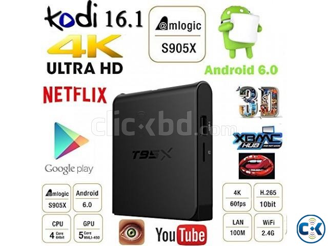 Kodi T95X Android TV Box 2GB 8GB large image 0