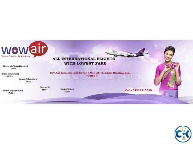 Air Ticket Thai visa large image 0