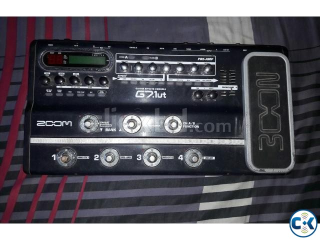 Guitar Processor Zoom g7.1ut large image 0