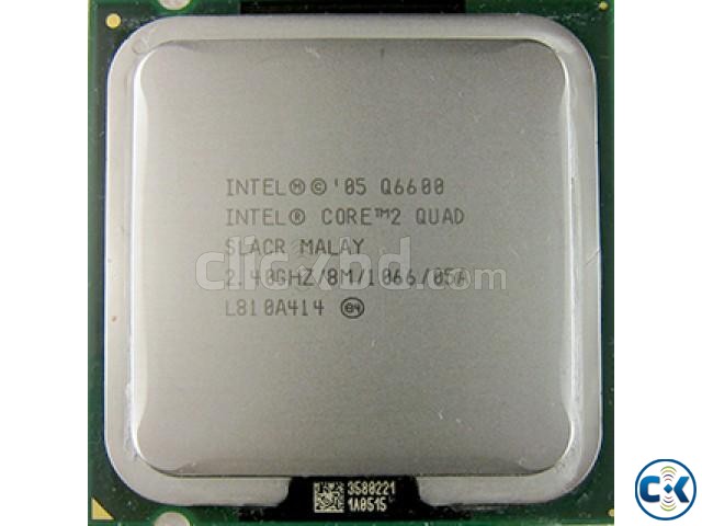 Intel Q6600 Quad Core processor 8MB large image 0