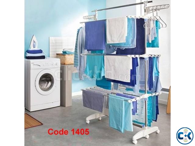 Big Size Cloth Dryer 3 Layer Stand large image 0