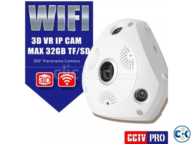 VR CCTV IP Wifi Camera 360  large image 0