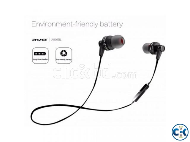 Awei A990BL Noise-Isolation Sweat-Proof Bluetooth Headphone large image 0