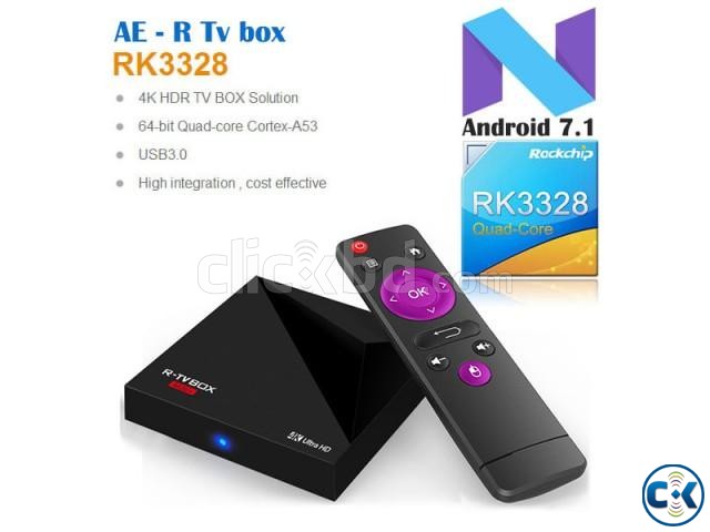 R-TV BOX Android 7.1 USB 3.0 4K Media player large image 0